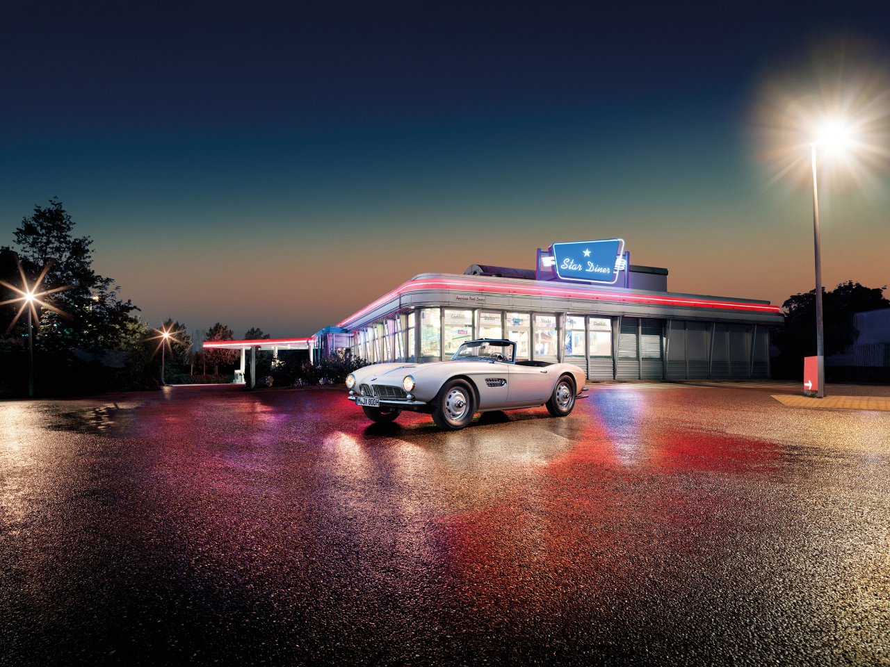 BMW 507 roadster Elvis